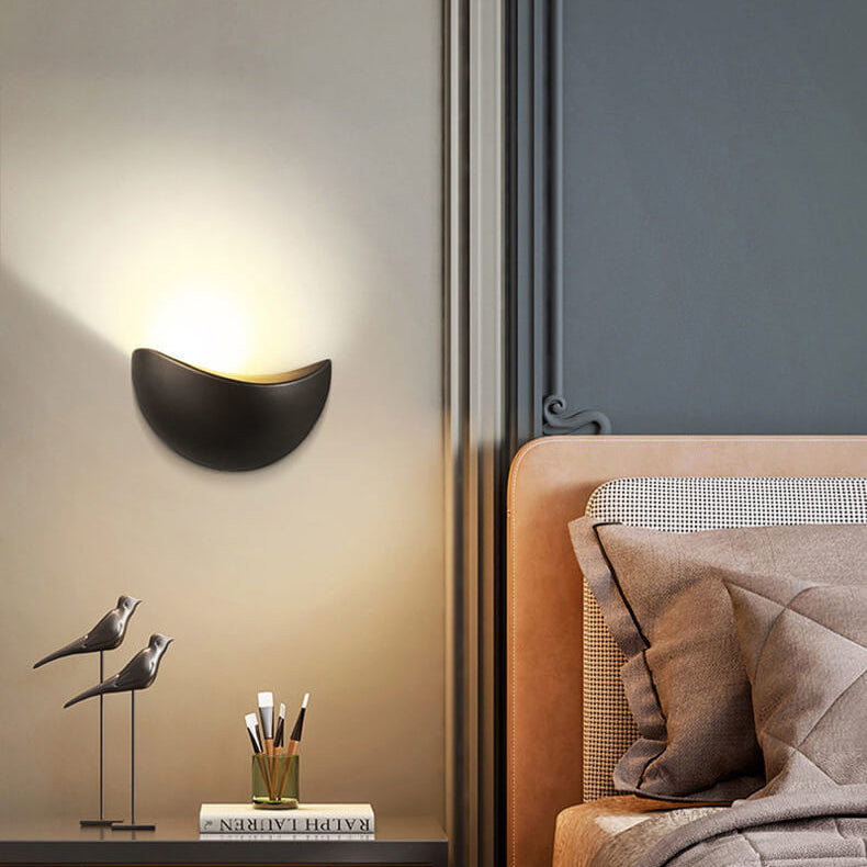 Luminia - Lámpara de pared LED Creatieve minimalista de aluminio de media caña