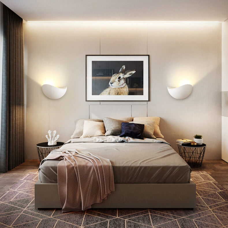 Luminia - Lámpara de pared LED Creatieve minimalista de aluminio de media caña