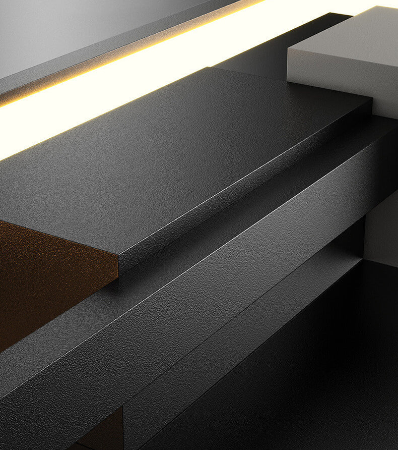 LumiSil - Lámpara de pared LED minimalista y creativa con marco de silicona