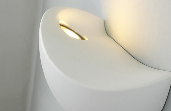 Luminia - Lámpara de pared LED Creatieve minimalista de aluminio de media caña
