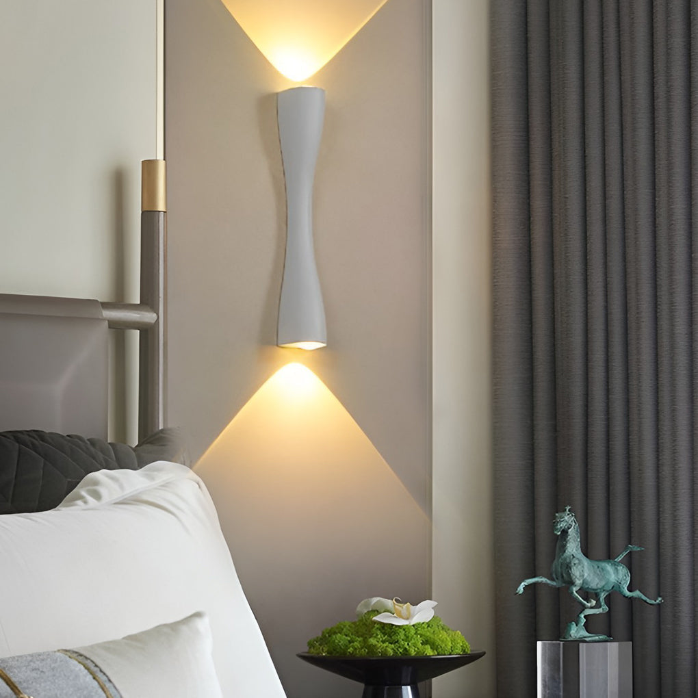 LuxorGlow - Elektrolytisch Metalen LED Up y Down Lights Moderne Wandlamp Verlichting