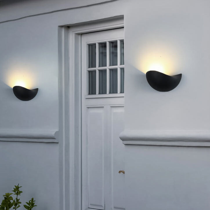 Luminia - Lámpara de pared LED Creatieve minimalista de aluminio de media caña