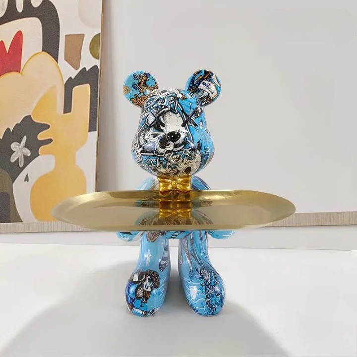 CraftBear - Berenstandbeeld con Dienblad