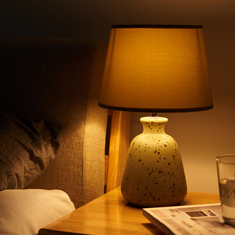 RusticaLight - Lámpara de noche Keramische leeslamp rustiek de 3 pompas