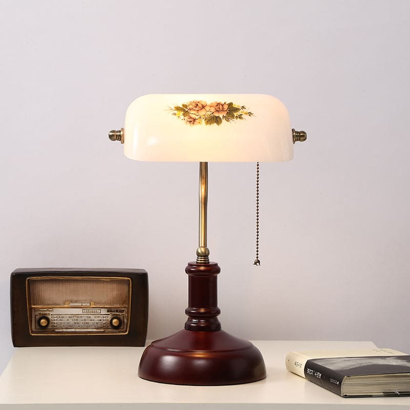 EvoLicht - Lámpara de noche vintage de medio cilindro