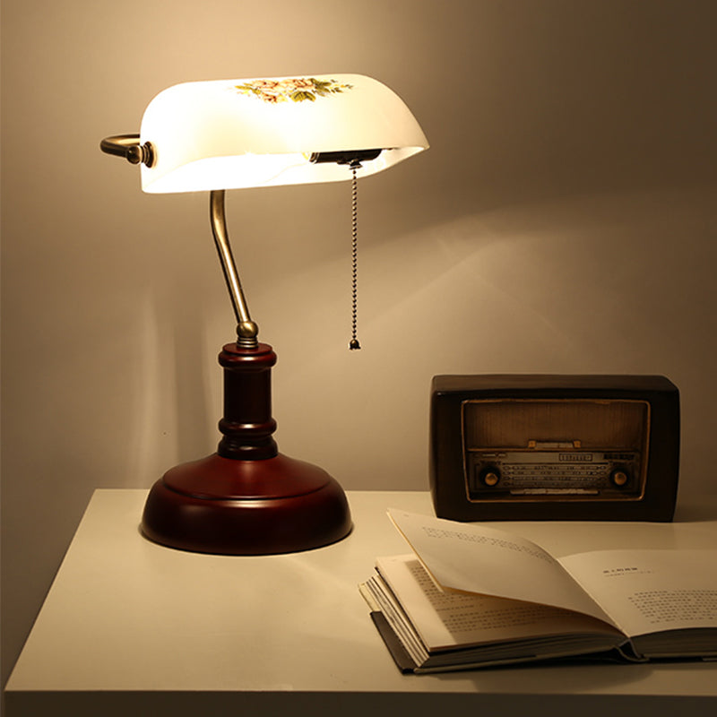 EvoLicht - Lámpara de noche vintage de medio cilindro