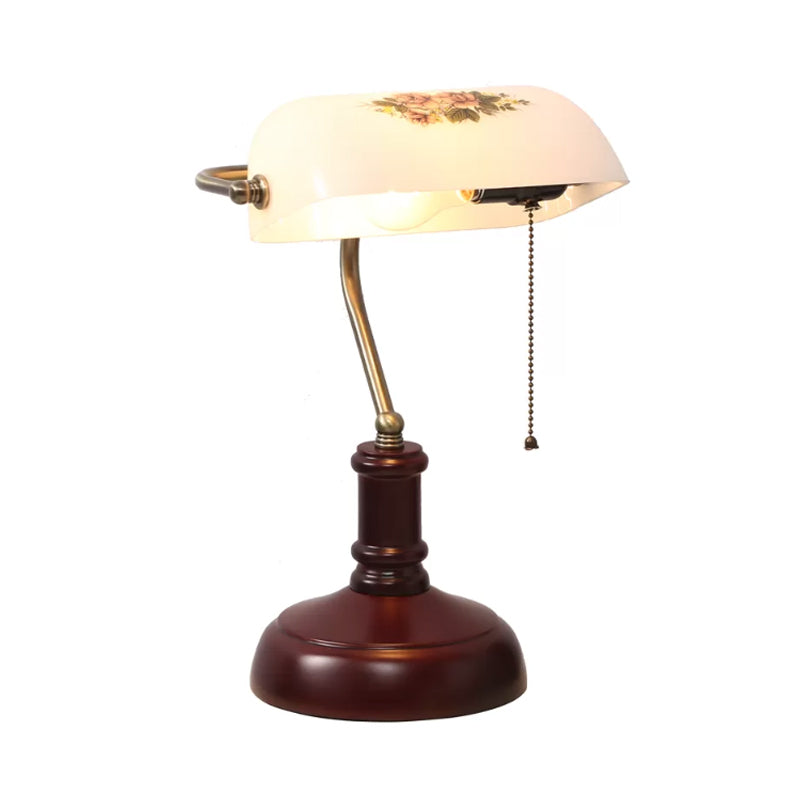EvoLicht - Lámpara de noche vintage de medio cilindro