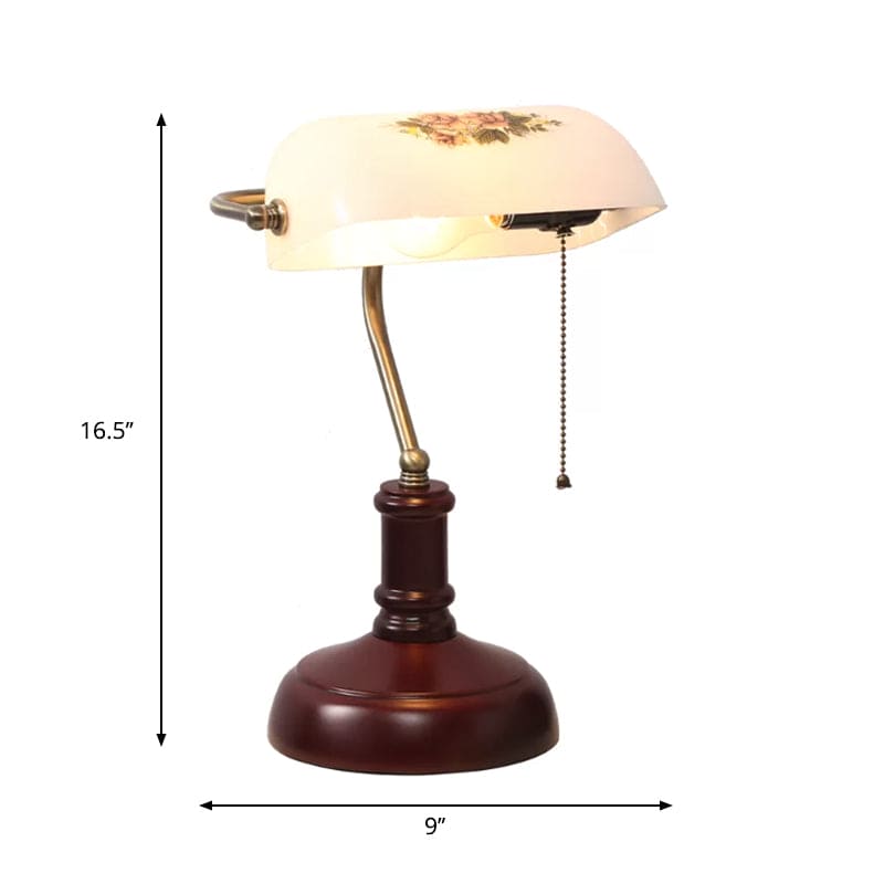 EvoLicht - Lámpara de noche vintage de medio cilindro
