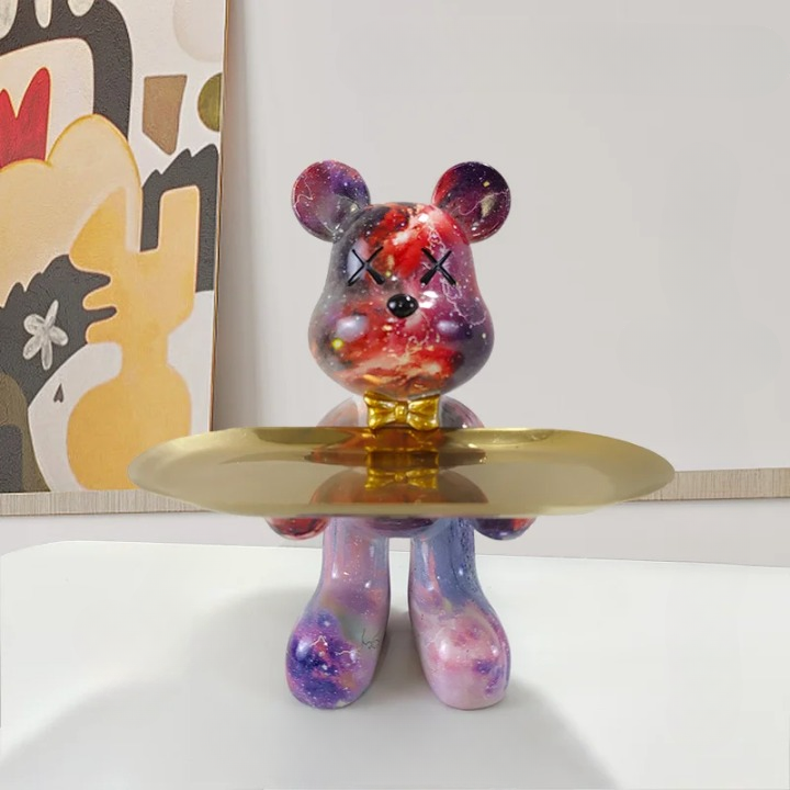 CraftBear - Berenstandbeeld con Dienblad