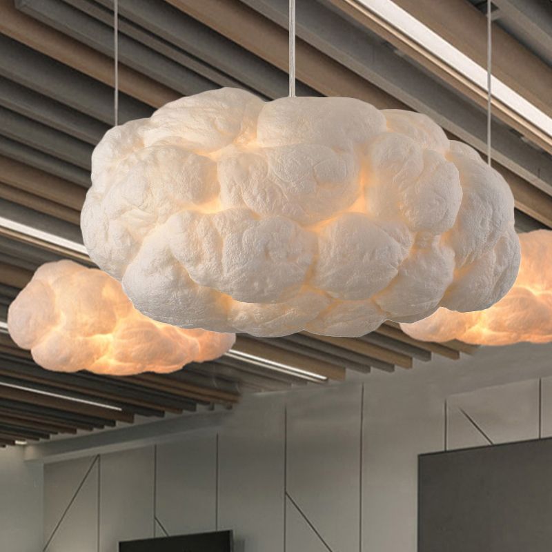 Minori Design Cloud Lámpara colgante LED PVC/Katoen Wit