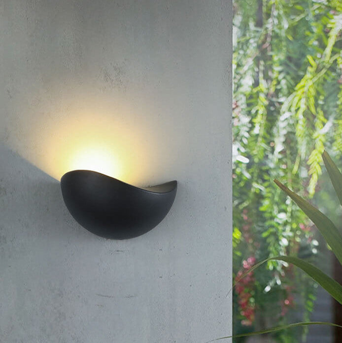 Luminia - Lámpara de pared LED Creatieve minimalista de aluminio de media caña