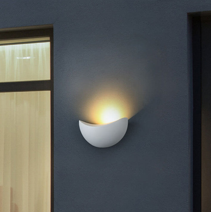 Luminia - Lámpara de pared LED Creatieve minimalista de aluminio de media caña