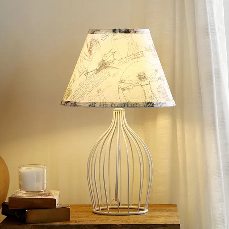 GloLight - Lámpara de mesa tradicional con luces draadkooi