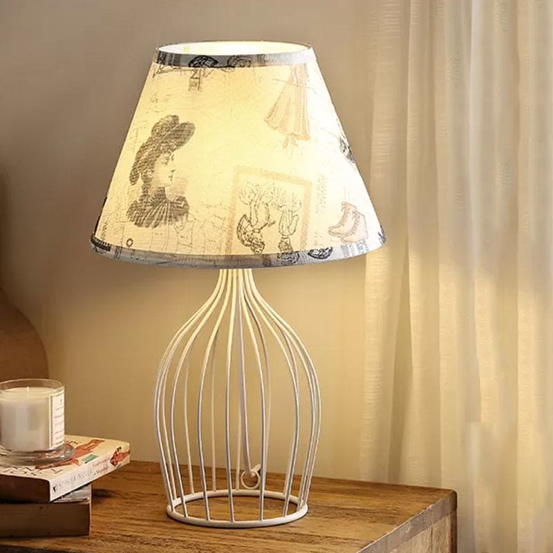 GloLight - Lámpara de mesa tradicional con luces draadkooi