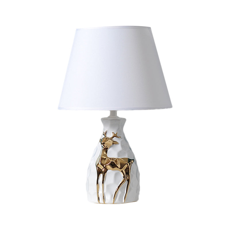 IrisGlow - Lámpara de mesa con grifos toelopende voet van hertenvaas