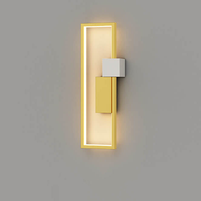 LumiSil - Lámpara de pared LED minimalista y creativa con marco de silicona