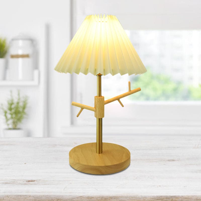 GloShine - Lámpara de noche nórdica con plancha decorativa