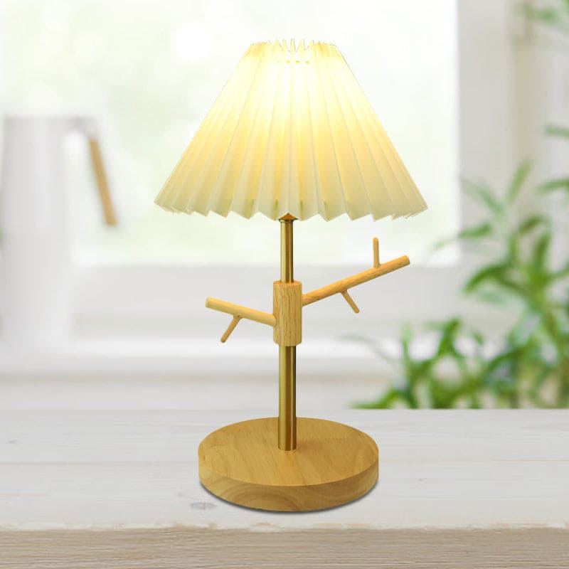 GloShine - Lámpara de noche nórdica con plancha decorativa
