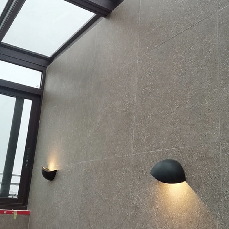 Luminia - Lámpara de pared LED Creatieve minimalista de aluminio de media caña