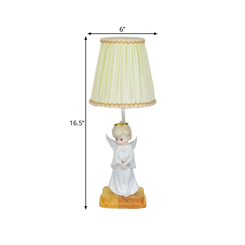 GlowAngel - Lámpara Nachtkastje con Engeldecor