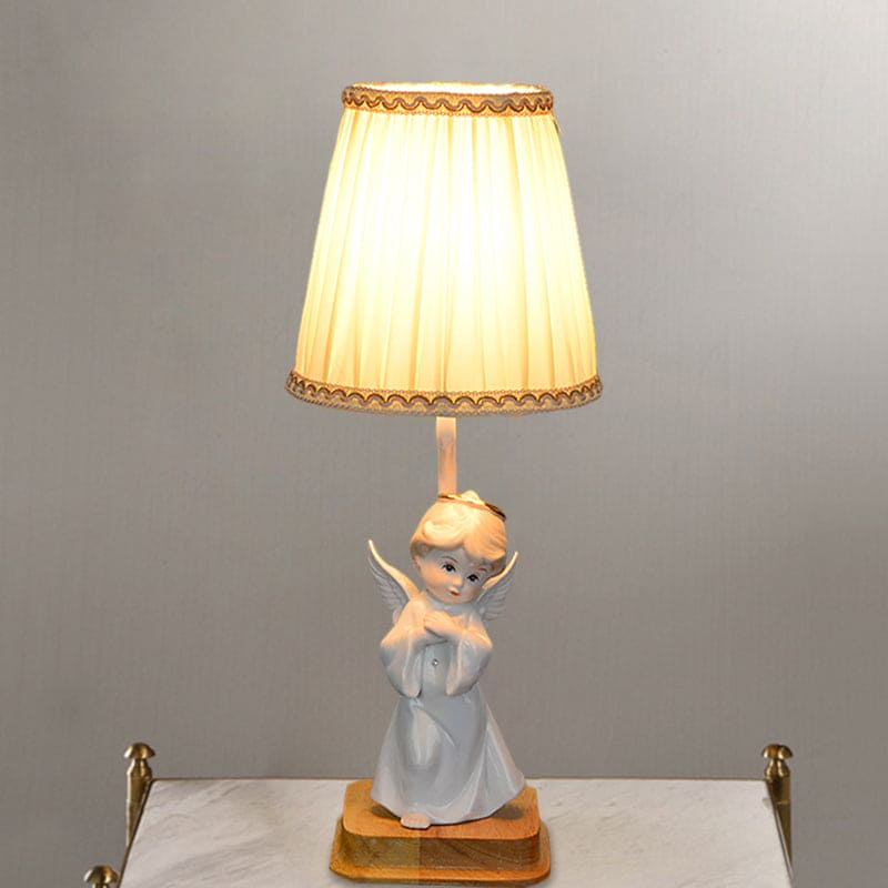 GlowAngel - Lámpara Nachtkastje con Engeldecor