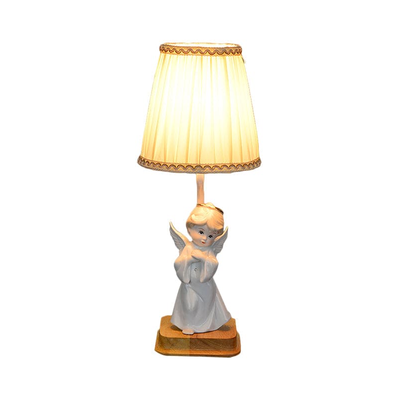 GlowAngel - Lámpara Nachtkastje con Engeldecor