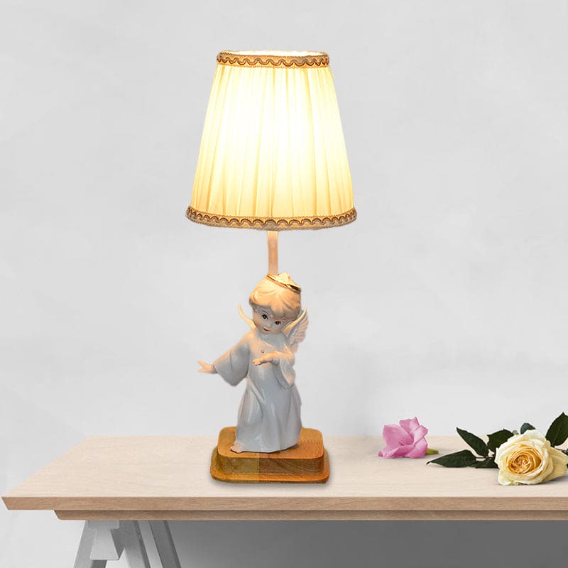 GlowAngel - Lámpara Nachtkastje con Engeldecor