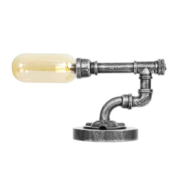 GloeiAmber - Lámpara de mesa Kapstijlheldere glassen