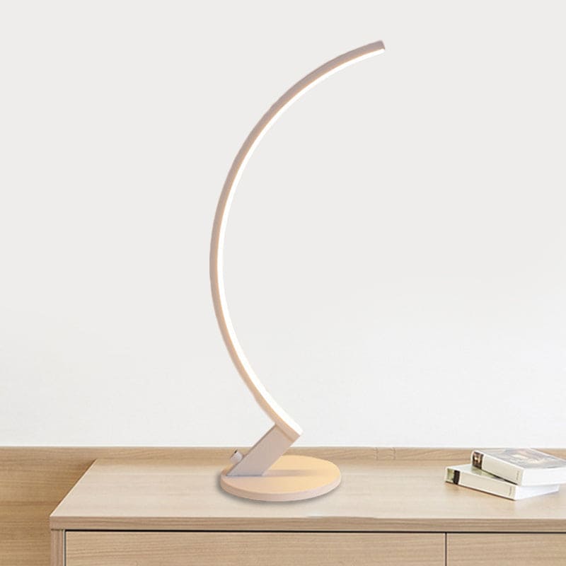 Luminoso - Stijlvolle Boogmetaal Moderne Tafellamp