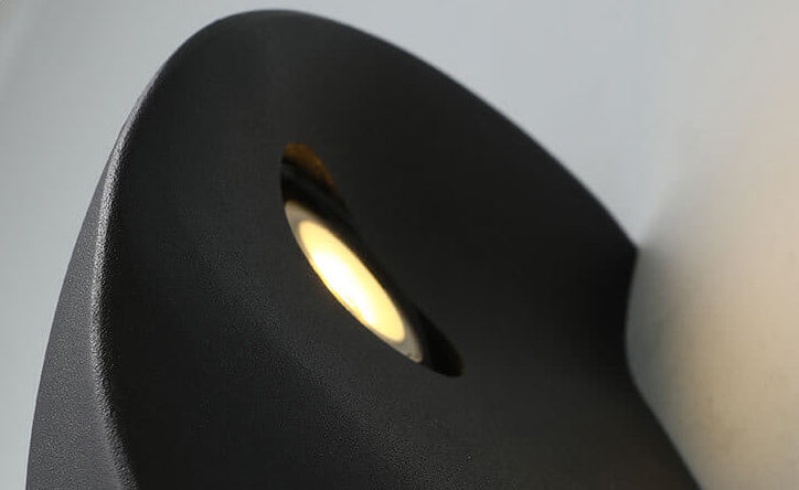 Luminia - Lámpara de pared LED Creatieve minimalista de aluminio de media caña
