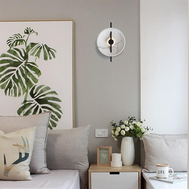 LumiSphere - Lámpara de pared LED redonda y moderna desde el mar