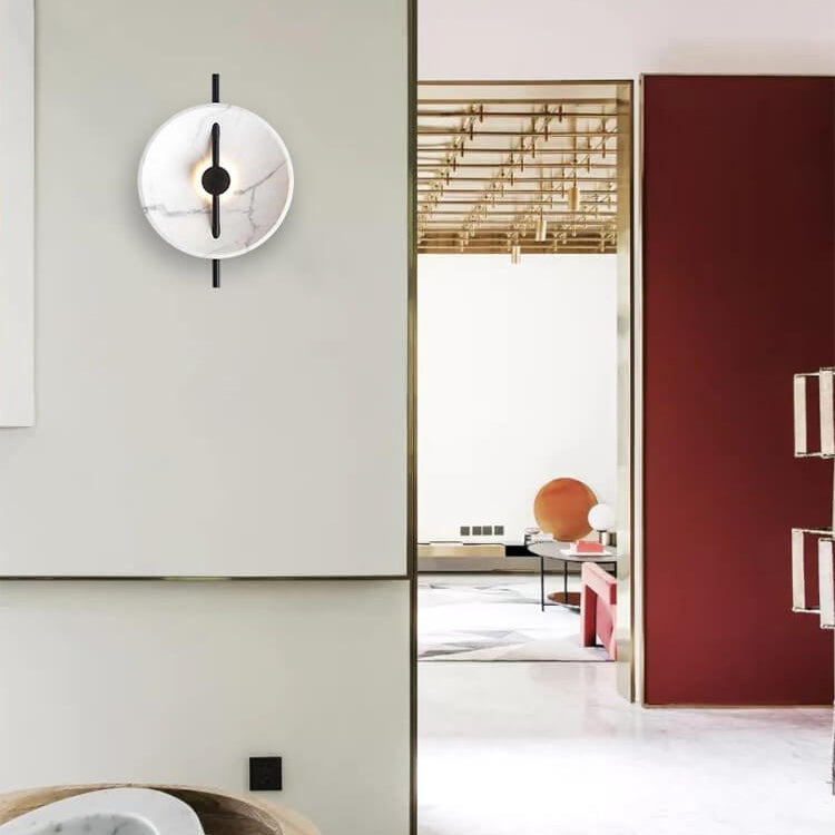 LumiSphere - Lámpara de pared LED redonda y moderna desde el mar