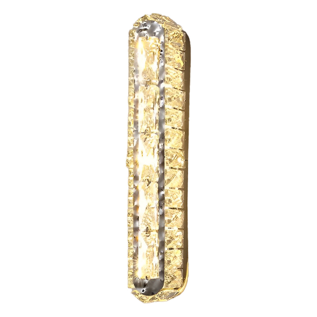Lumina - Doble tira LED Kristallen Moderne Wandlamp con función de atenuación seca