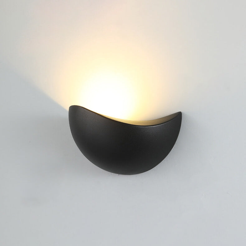 Luminia - Lámpara de pared LED Creatieve minimalista de aluminio de media caña