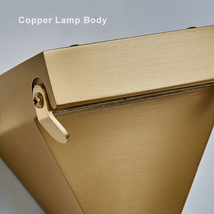 Lumino - Lámpara de pared LED moderna con patrón geométrico