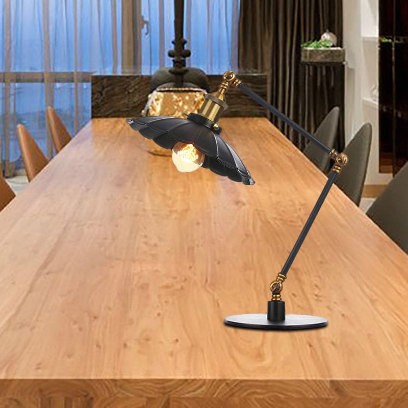 LichtStijl - Lámpara vintage versátil con tapa metálica geschulpte