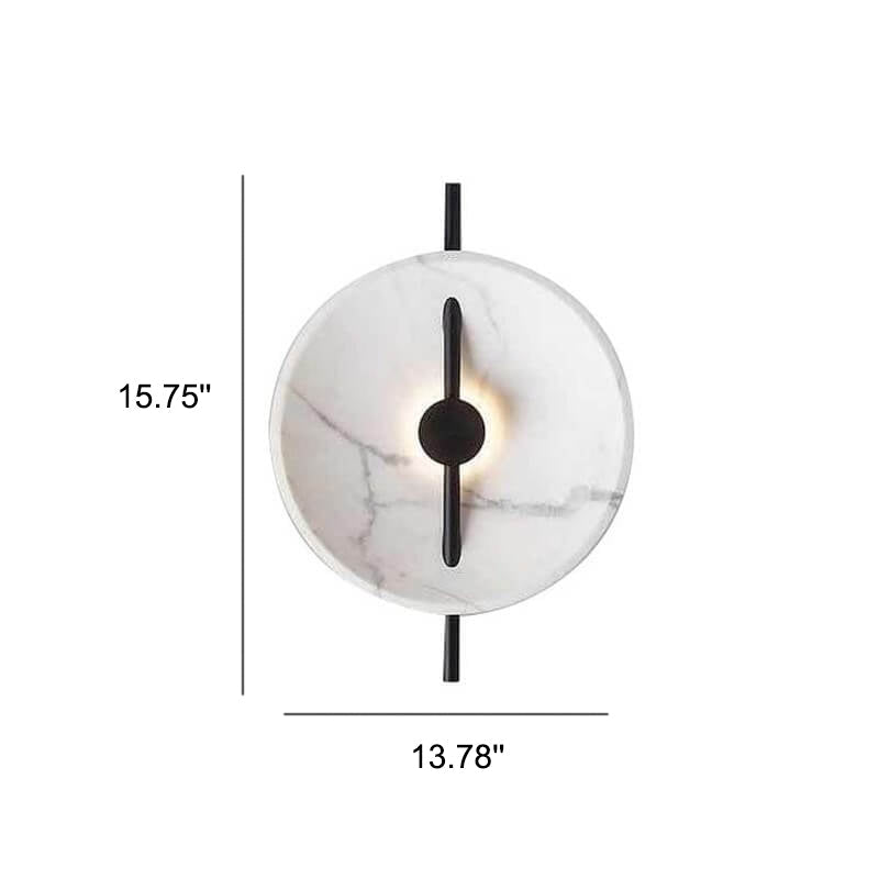 LumiSphere - Lámpara de pared LED redonda y moderna desde el mar