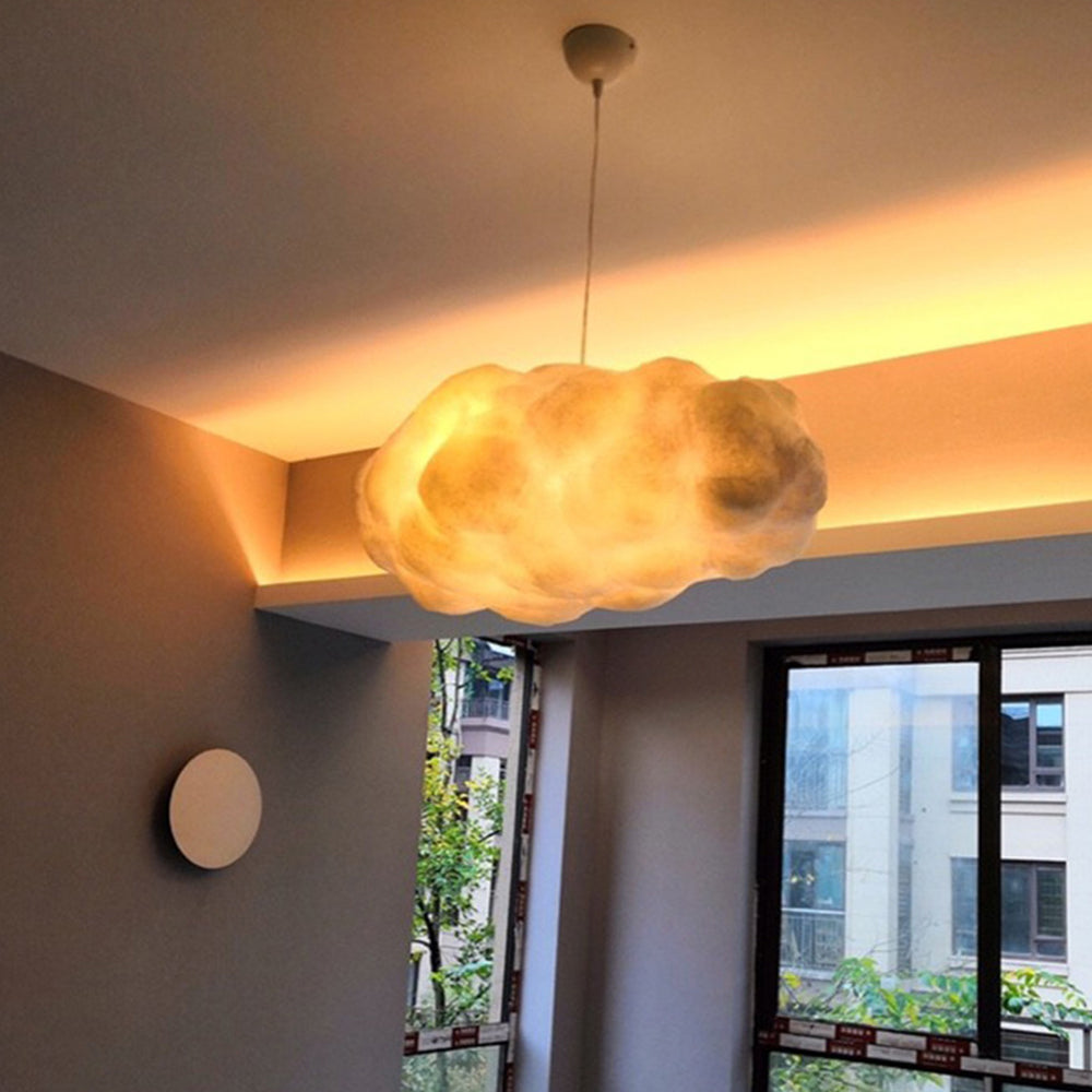 Minori Design Cloud Lámpara colgante LED PVC/Katoen Wit