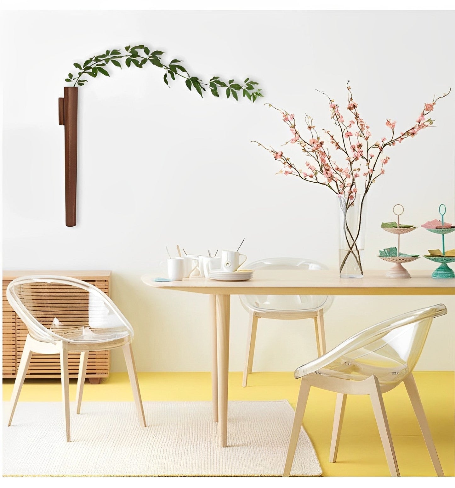 Juego de candelabros de pared colgantes Bloom