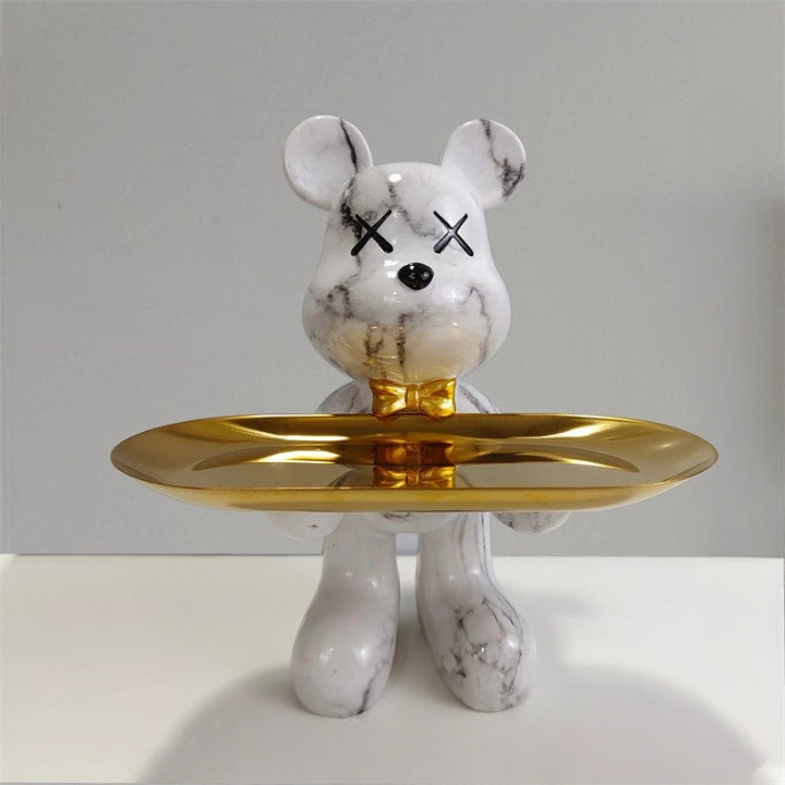 CraftBear - Berenstandbeeld con Dienblad