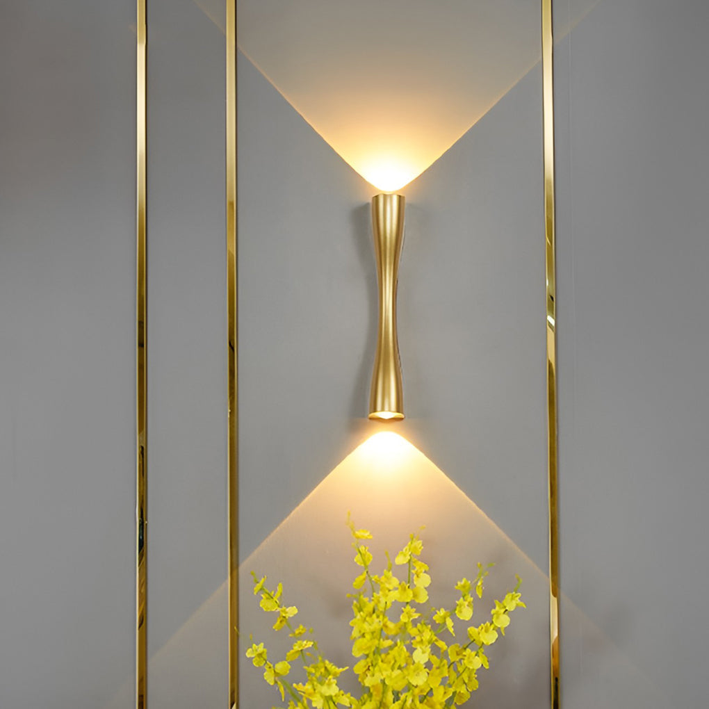 LuxorGlow - Elektrolytisch Metalen LED Up y Down Lights Moderne Wandlamp Verlichting