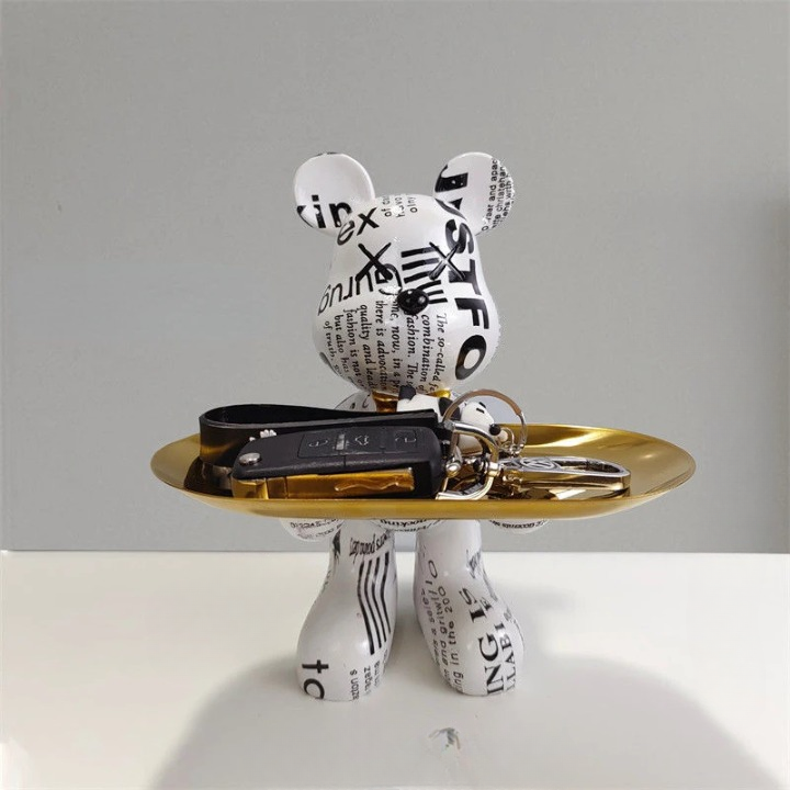 CraftBear - Berenstandbeeld con Dienblad