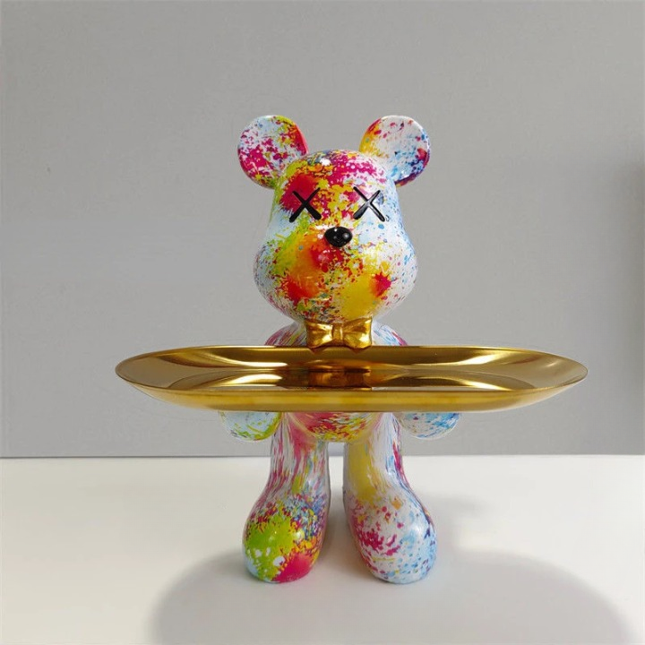 CraftBear - Berenstandbeeld con Dienblad