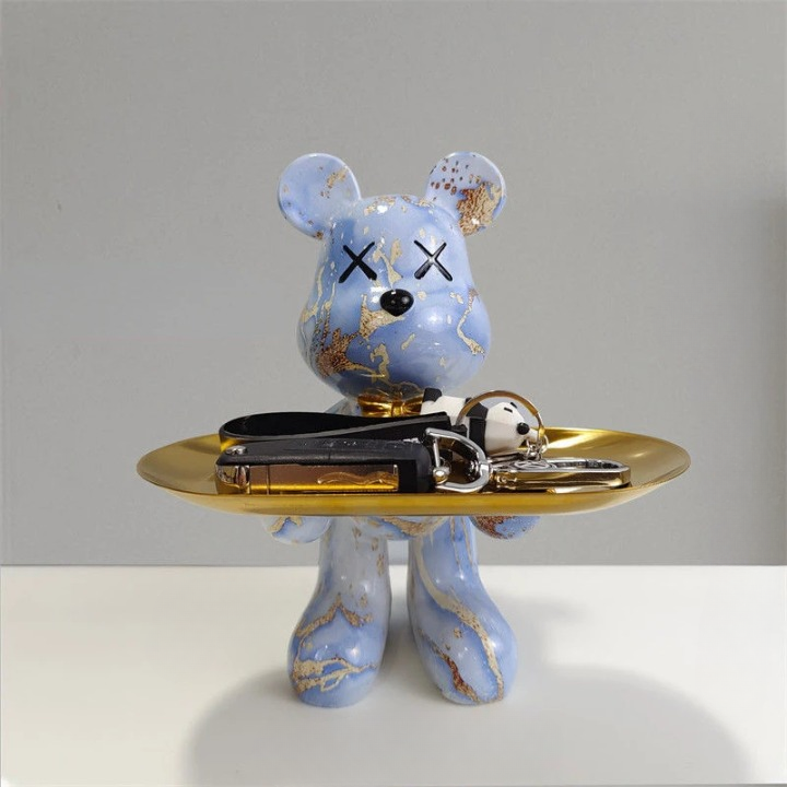 CraftBear - Berenstandbeeld con Dienblad