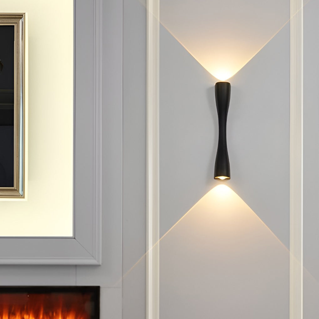 LuxorGlow - Elektrolytisch Metalen LED Up y Down Lights Moderne Wandlamp Verlichting