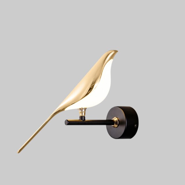LumiVogel - Lámpara de pared moderna de vorm van vogels