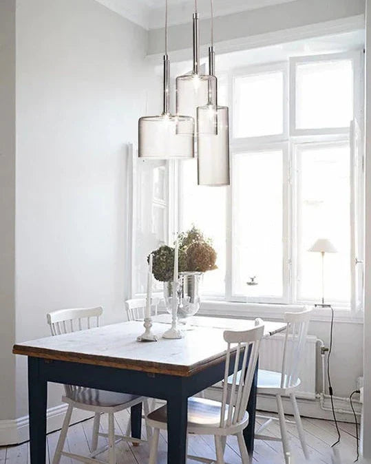Lámpara colgante Glazen Eettafel colgante