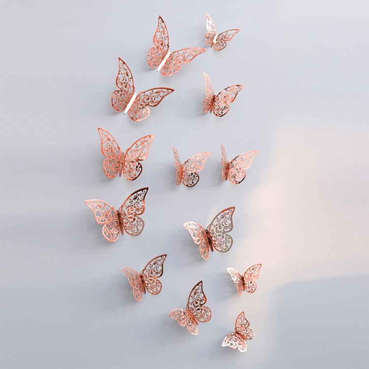 Pegatinas 3D Vlinder | Perfecto para Bruiloften
