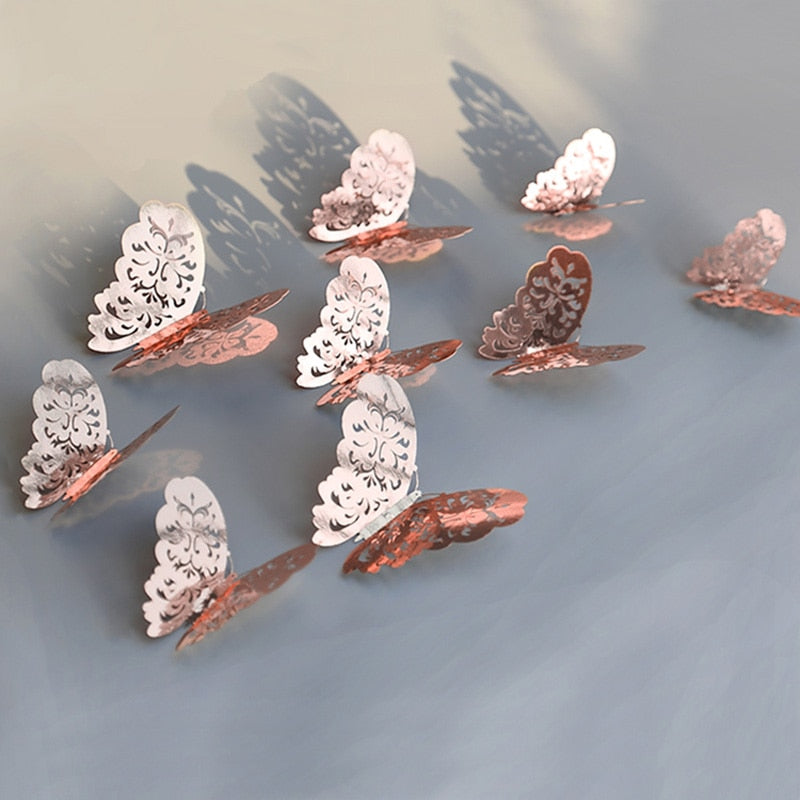 Pegatinas 3D Vlinder | Perfecto para Bruiloften