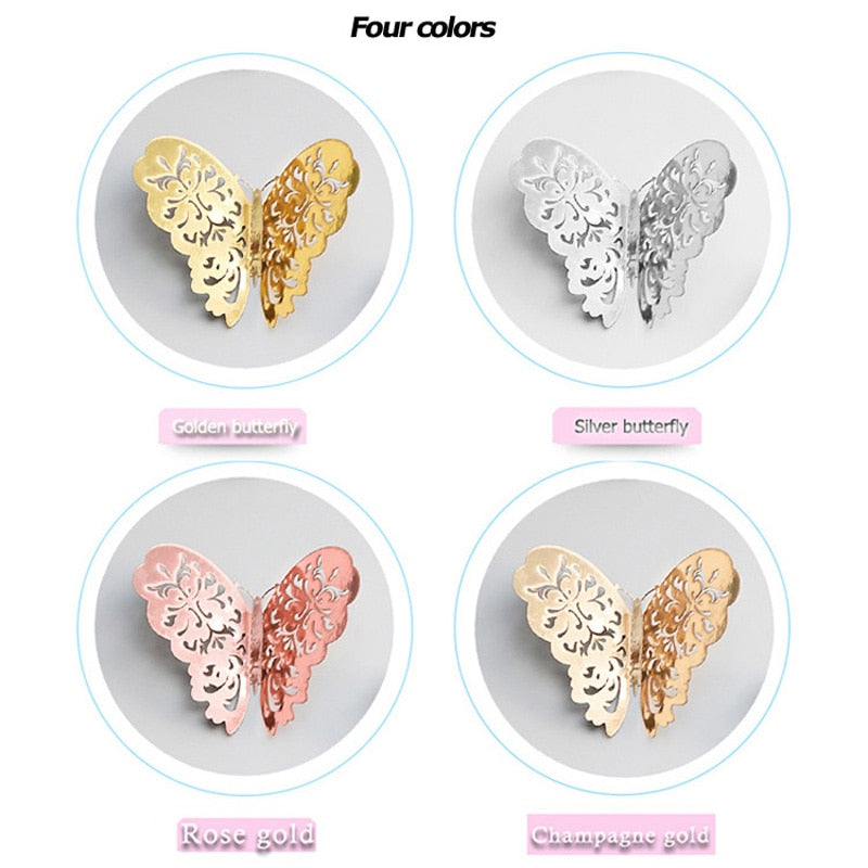 Pegatinas 3D Vlinder | Perfecto para Bruiloften
